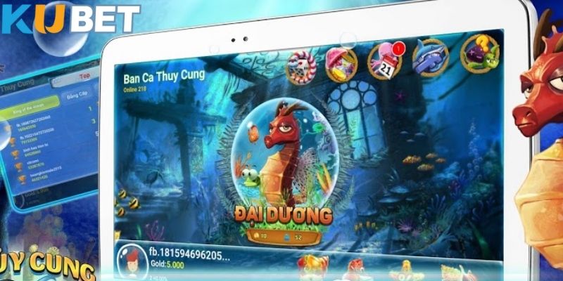 Người chơi cần lựa chọn mức đạn phù hợp với cá